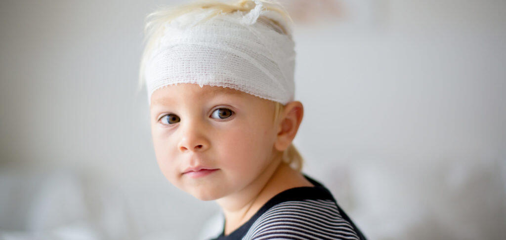 Child with injury due to childcare negligence 